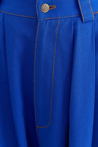 NEW_Blue Pantalons - Blue