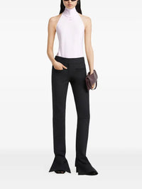 Backless jersey bodysuit - Salt Pink