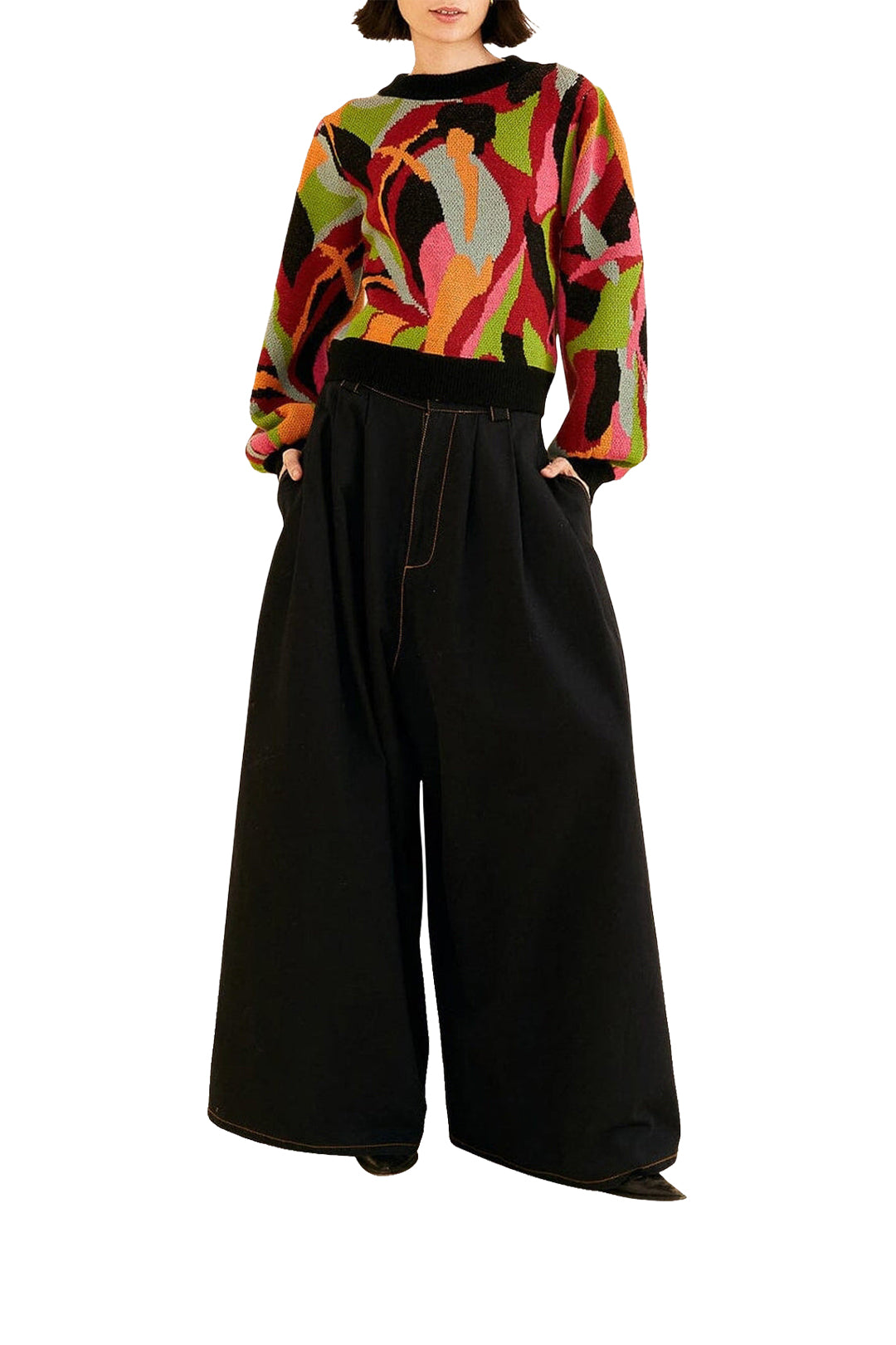 Pull The Dance en maille - Multicolore