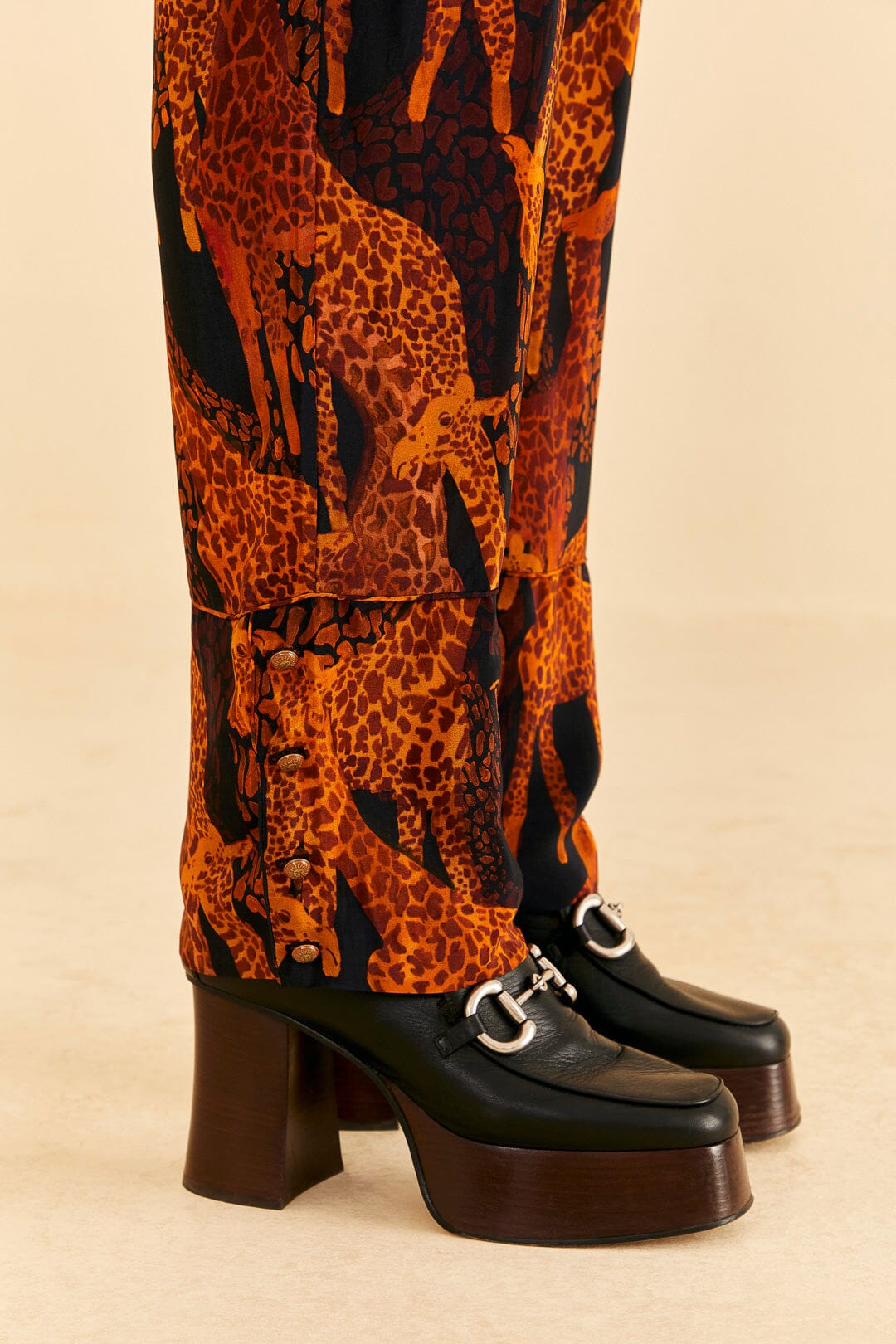 DJV_Giraffes Black Pantalons - Giraffes Black