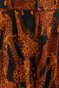 DJV_Giraffes Black Pantalons - Giraffes Black