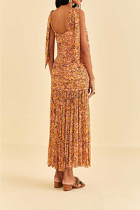 Robe longue Carambole - Rose