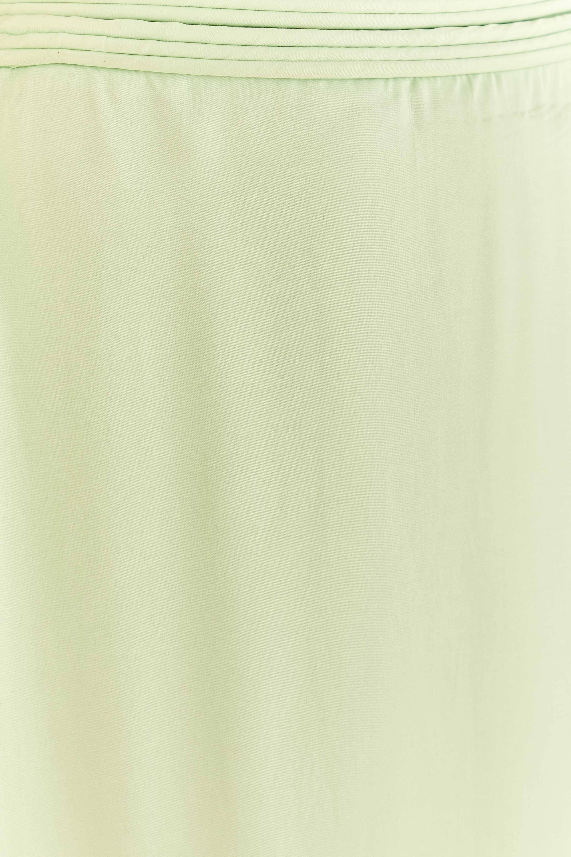 MEDIA OFF LINE_Jupe midi Mint - Vert