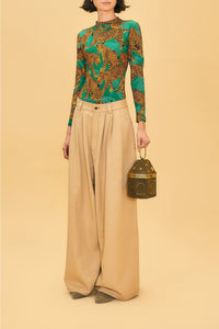 DJV_Khaki Pantalons - Khaki