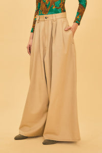DJV_Khaki Pantalons - Khaki
