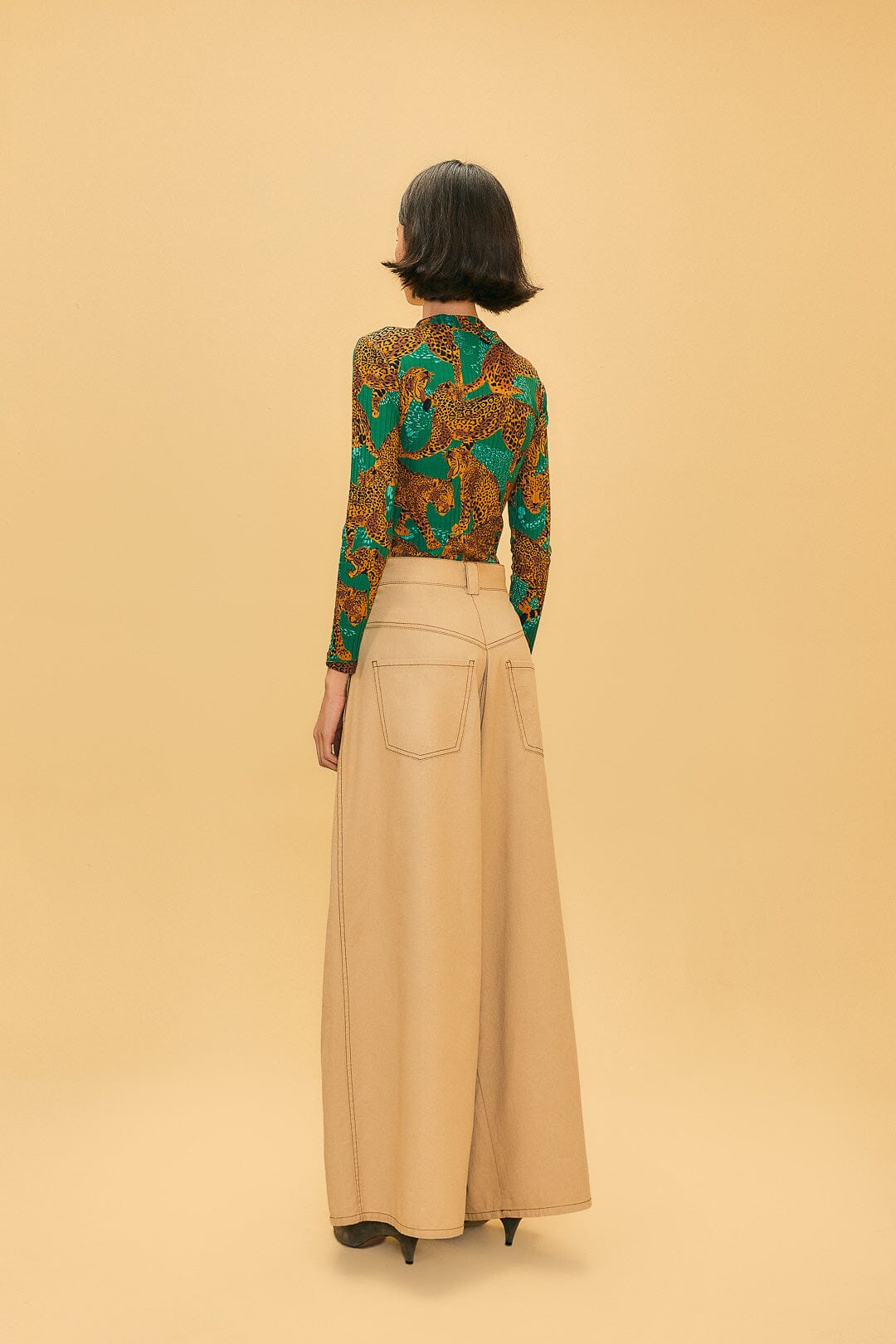 DJV_Khaki Pantalons - Khaki
