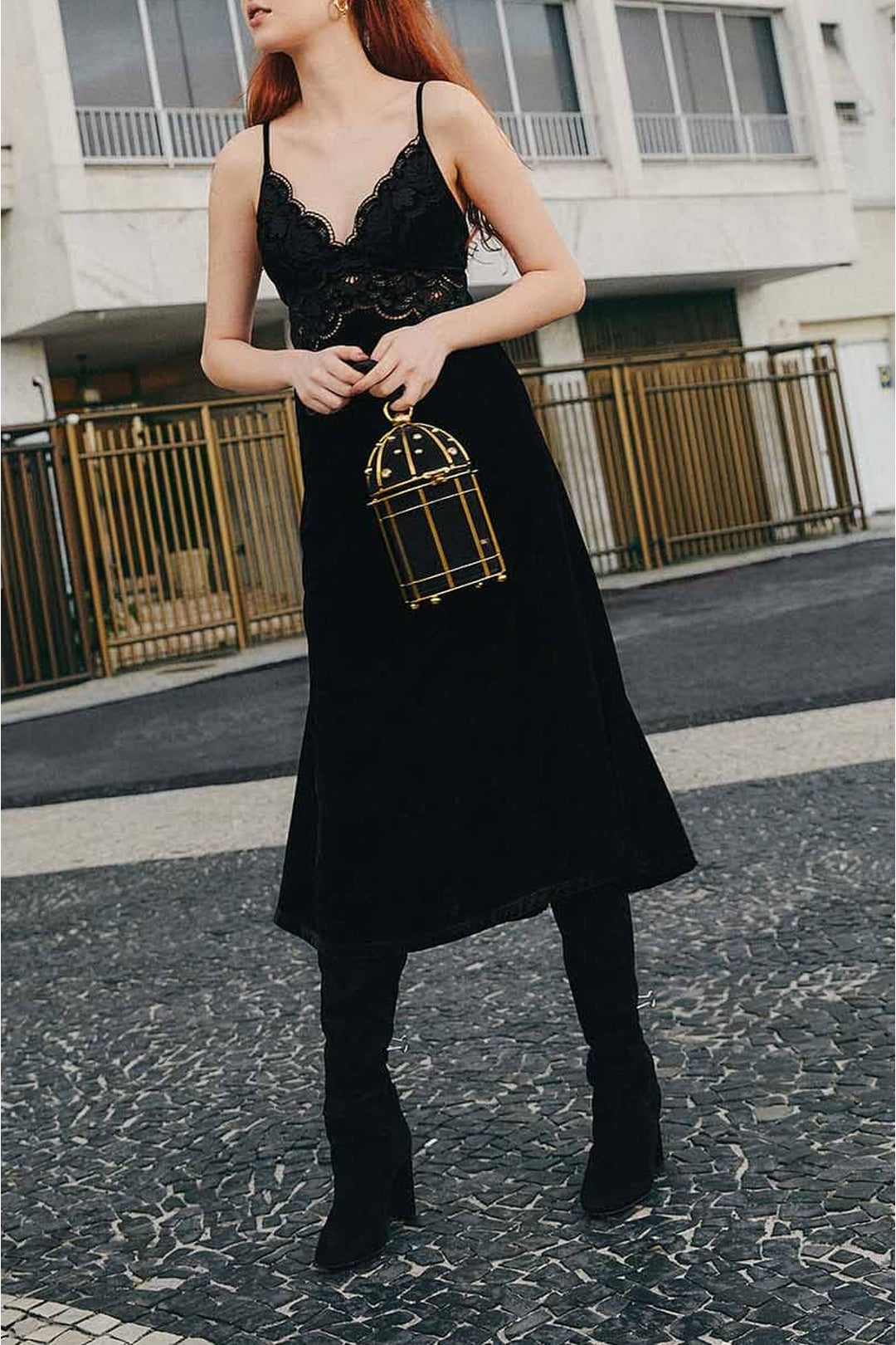 DJV_Black Robes midi - Black