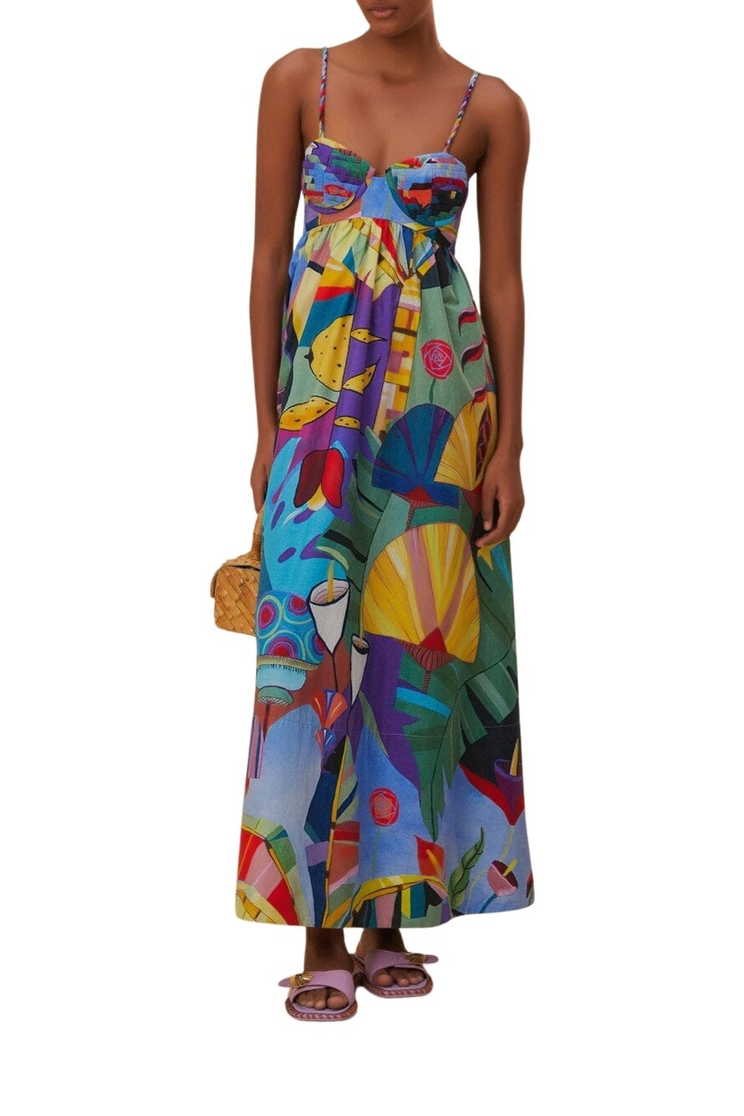 DJV_Tropical Scenario Multicolor Robes longues - Tropical Scenario Multicolor