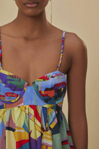 DJV_Tropical Scenario Multicolor Robes longues - Tropical Scenario Multicolor