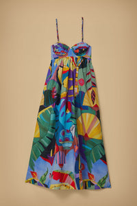 DJV_Tropical Scenario Multicolor Robes longues - Tropical Scenario Multicolor
