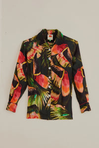 DJV_Painted Toucans Green Chemises & Blouses - Painted Toucans Green