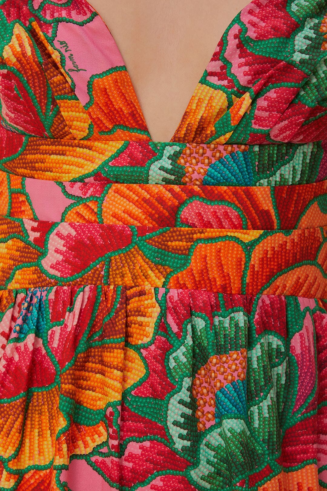 NEW_Beaded Spring Pink Robes longues - Beaded Spring Pink