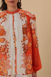 DJV_Aura Orange Chemises & Blouses - Aura Orange