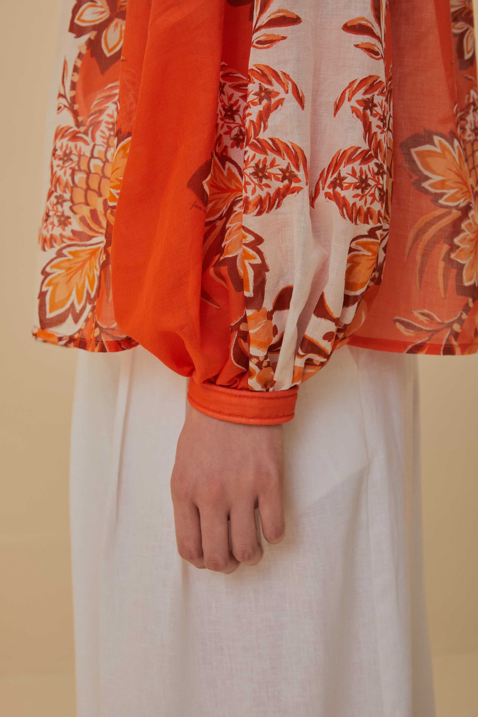 DJV_Aura Orange Chemises & Blouses - Aura Orange
