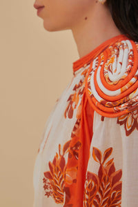 DJV_Aura Orange Chemises & Blouses - Aura Orange