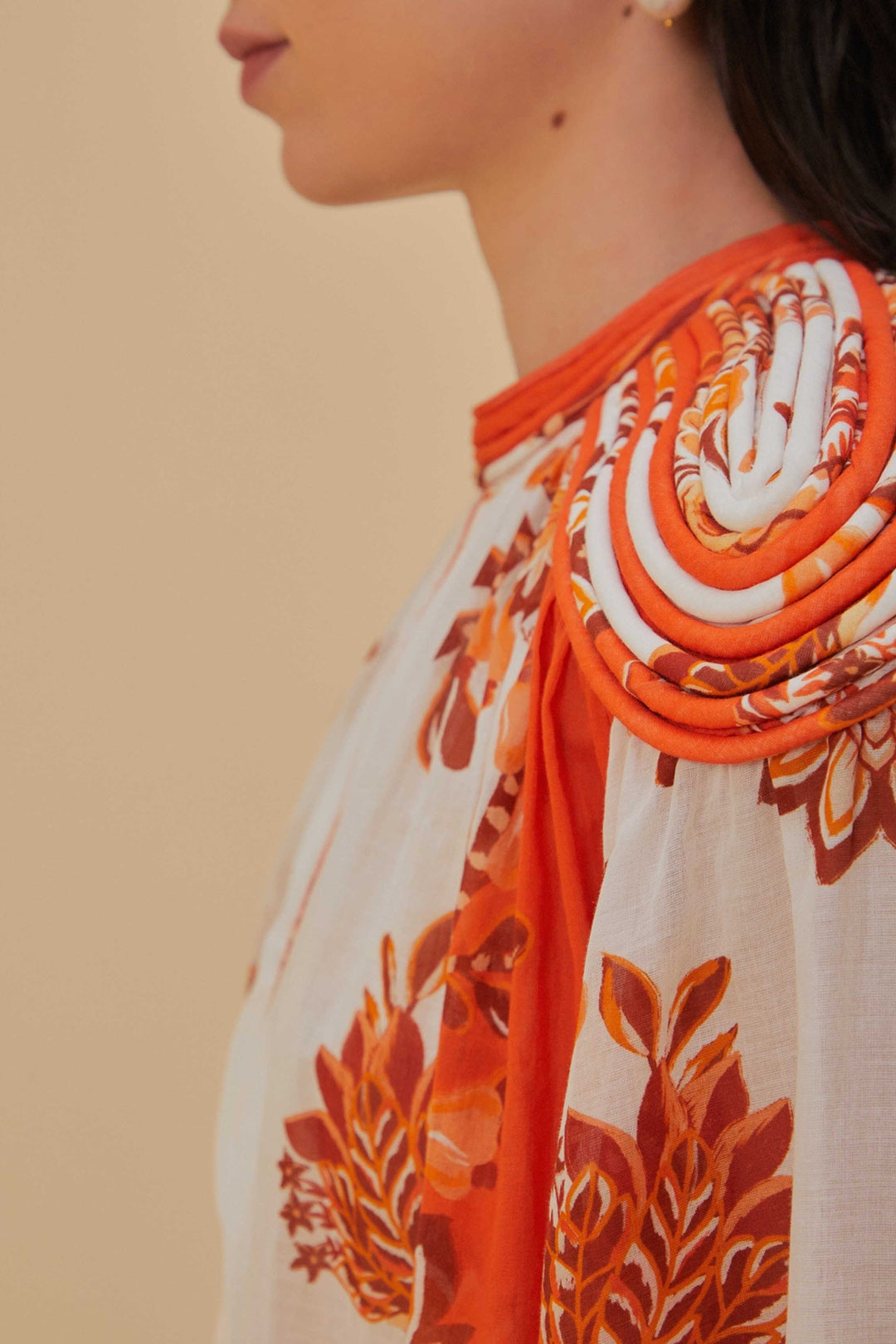 DJV_Aura Orange Chemises & Blouses - Aura Orange