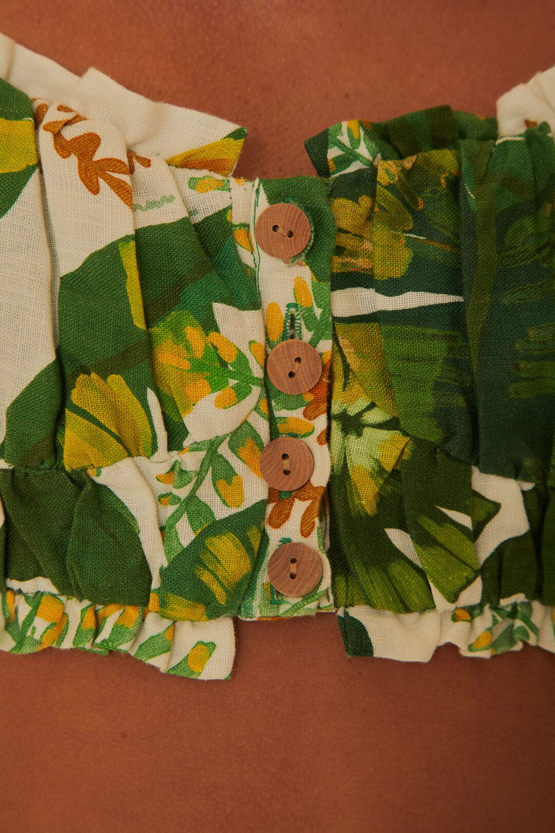 NEW_Tropical Forest Off White Tops & T-Shirts - Tropical Forest Off White