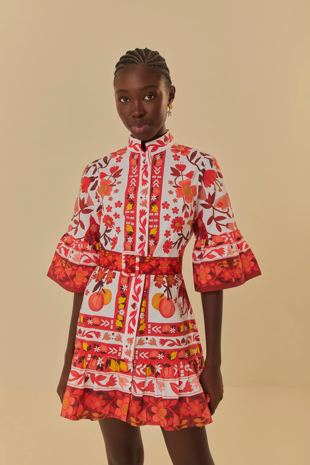 NEW_Romantic Orchard Off White Robes courtes - Romantic Orchard Off White