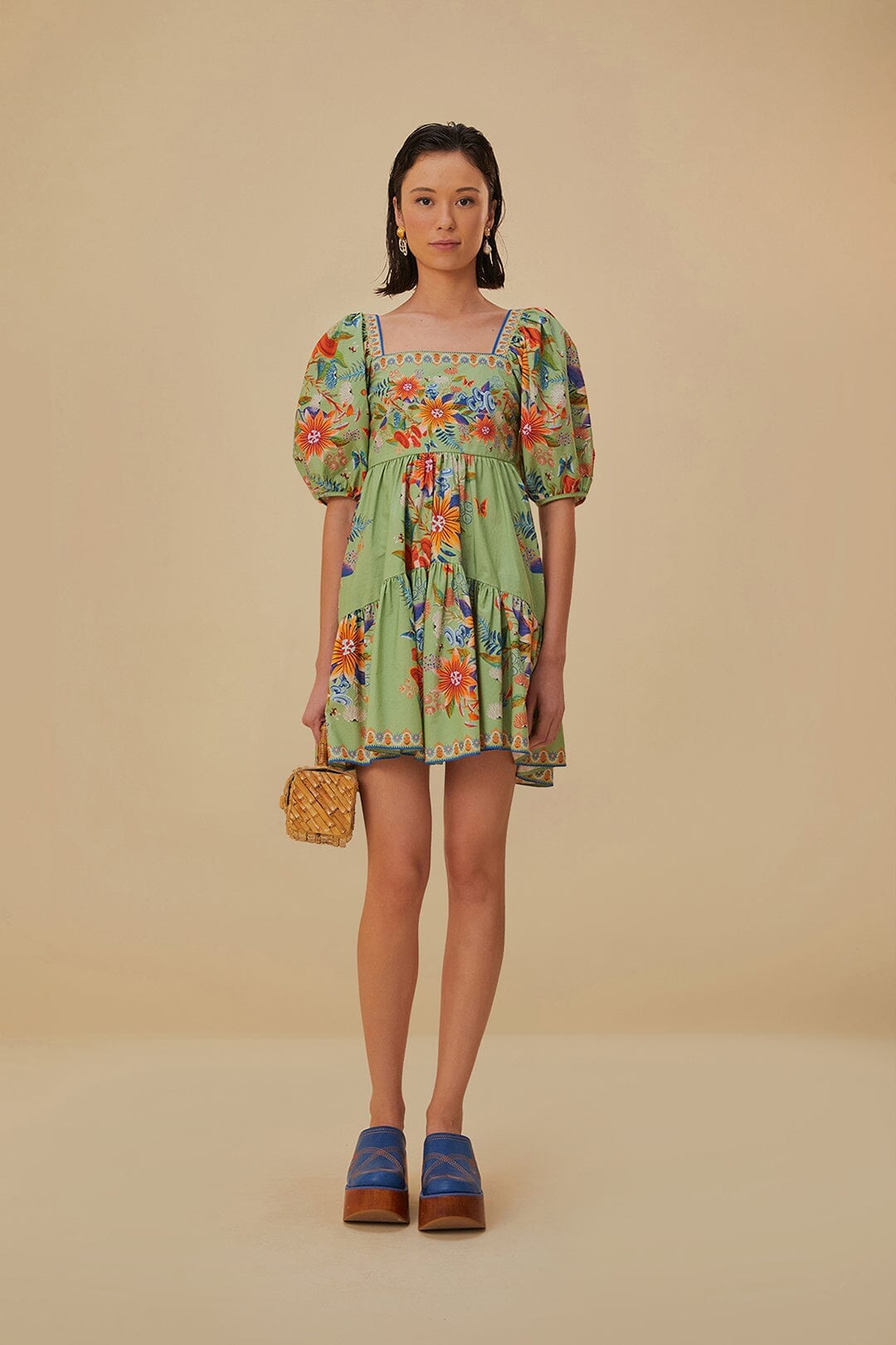 NEW_Bright Yard Green Robes courtes - Bright Yard Green