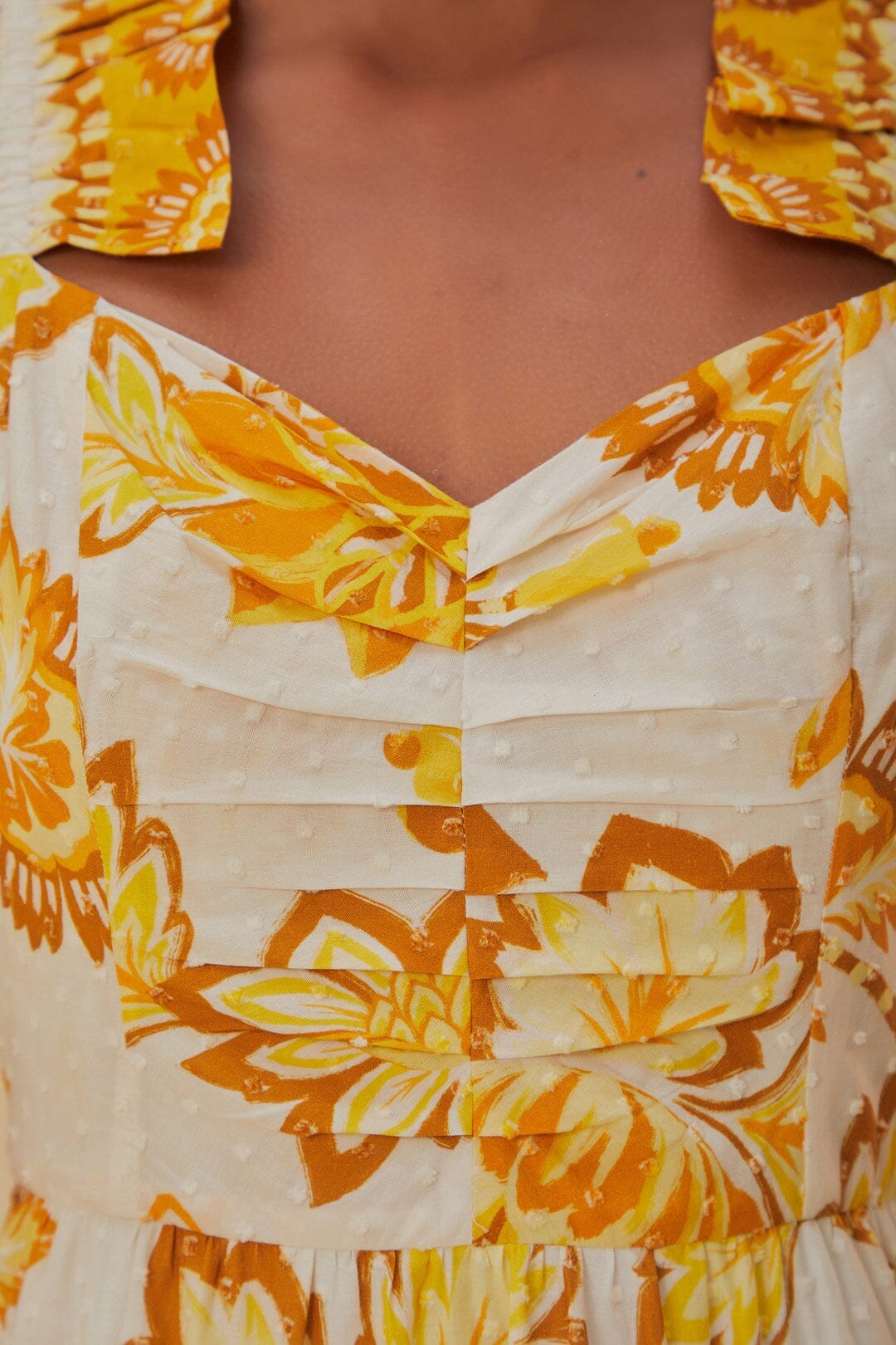 NEW_Floral Off White Robes midi - Floral Off White