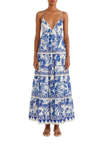 DJV_Flowerful Birds Off White Robes longues - Flowerful Birds Off White