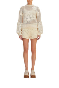 Short en crochet - Blanc