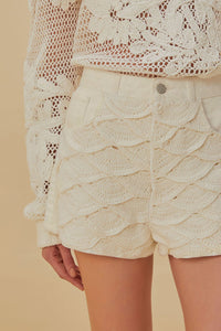 Short en crochet - Blanc