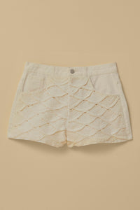 Short en crochet - Blanc