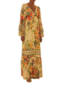 DJV_Delicate Garden Sand Robes longues - Delicate Garden Sand