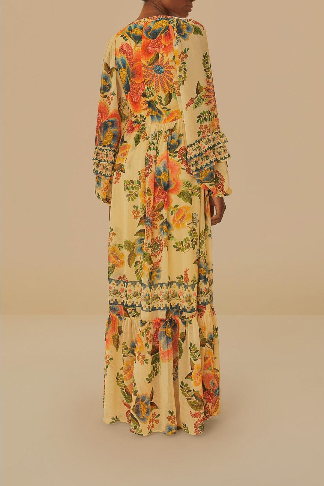 DJV_Delicate Garden Sand Robes longues - Delicate Garden Sand