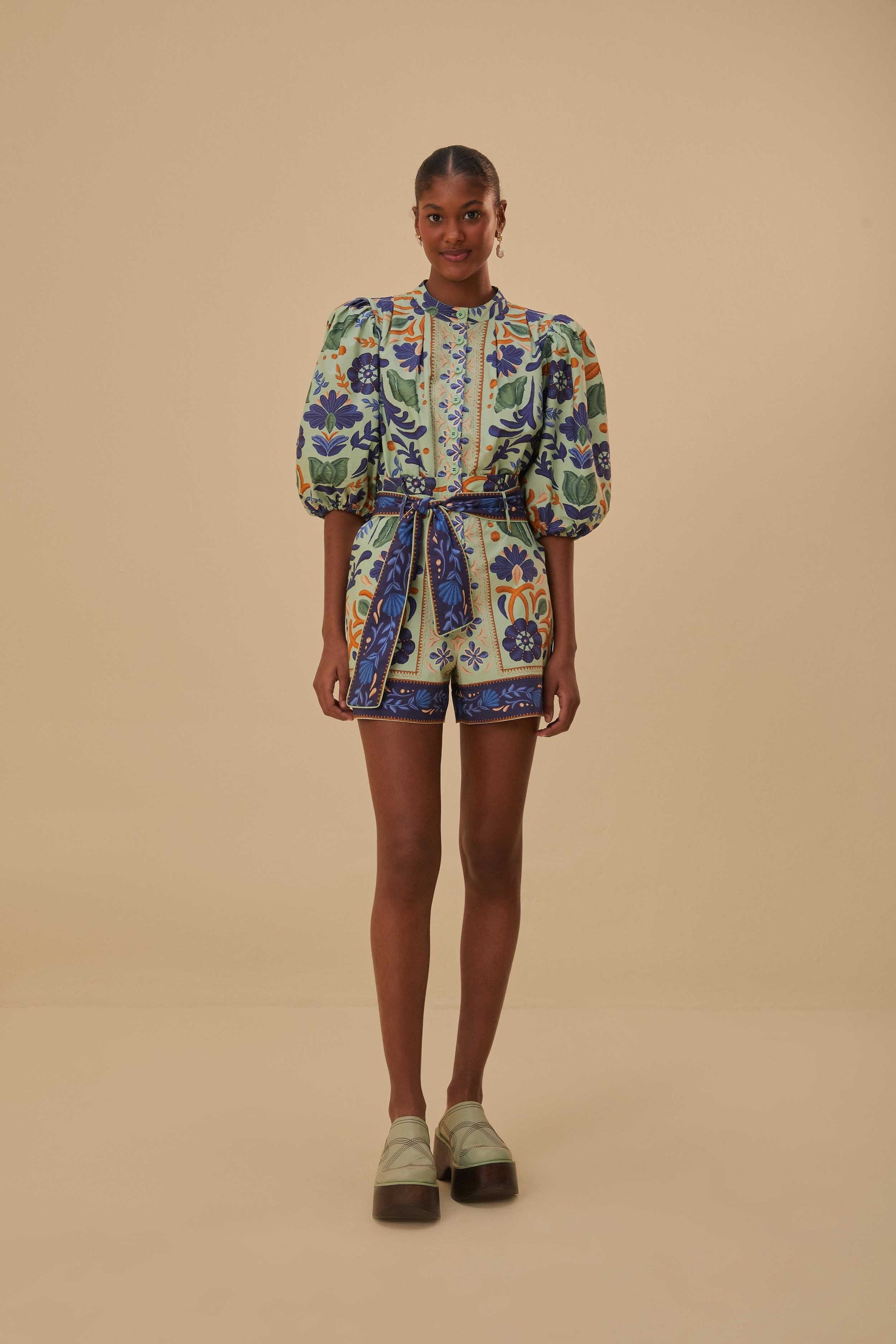 NEW_Ocean Green Robes courtes - Ocean Green
