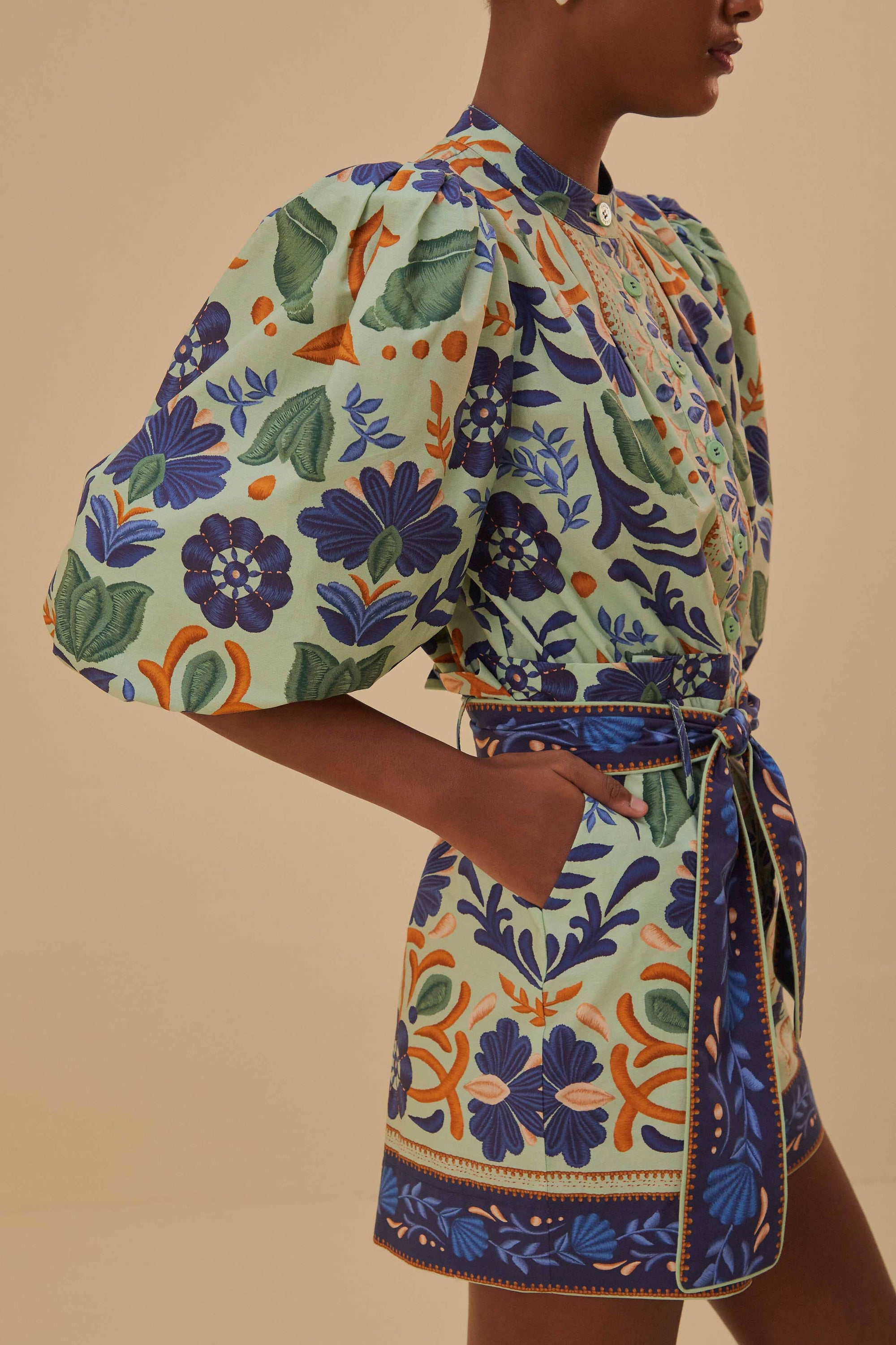 NEW_Ocean Green Robes courtes - Ocean Green
