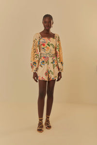 NEW_Delicate Garden Sand Robes courtes - Delicate Garden Sand