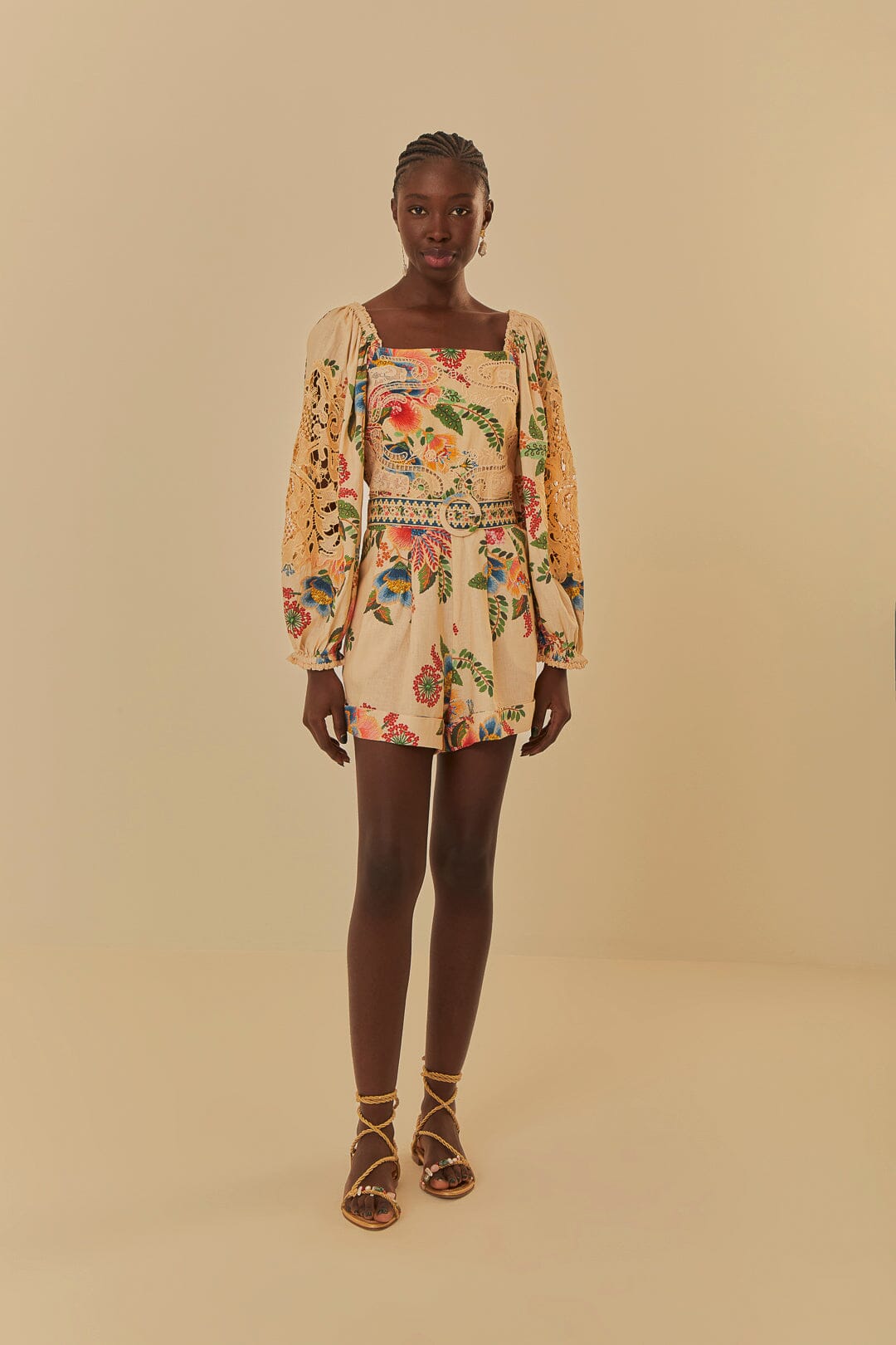 NEW_Delicate Garden Sand Robes courtes - Delicate Garden Sand
