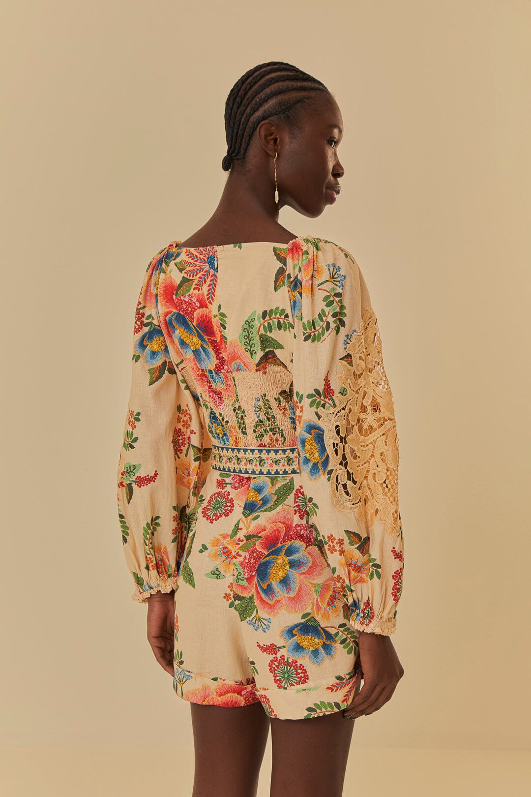 NEW_Delicate Garden Sand Robes courtes - Delicate Garden Sand
