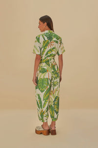 NEW_Tropical Forest Off White Robes courtes - Tropical Forest Off White