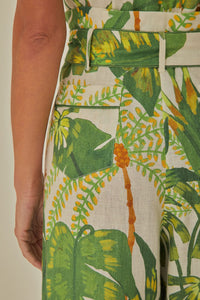 NEW_Tropical Forest Off White Robes courtes - Tropical Forest Off White
