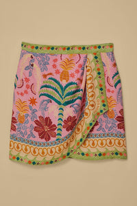 DJV_Fruits Queen Scarf Pink Jupes & Shorts - Fruits Queen Scarf Pink