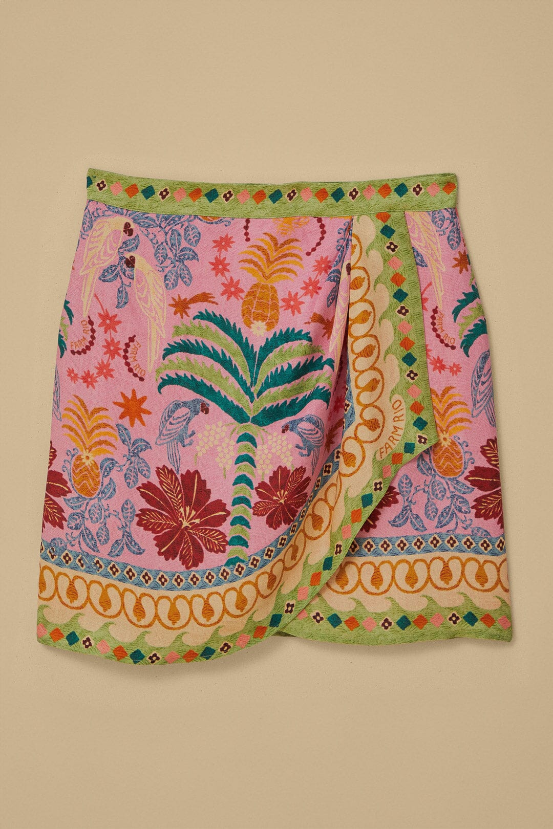 DJV_Fruits Queen Scarf Pink Jupes & Shorts - Fruits Queen Scarf Pink