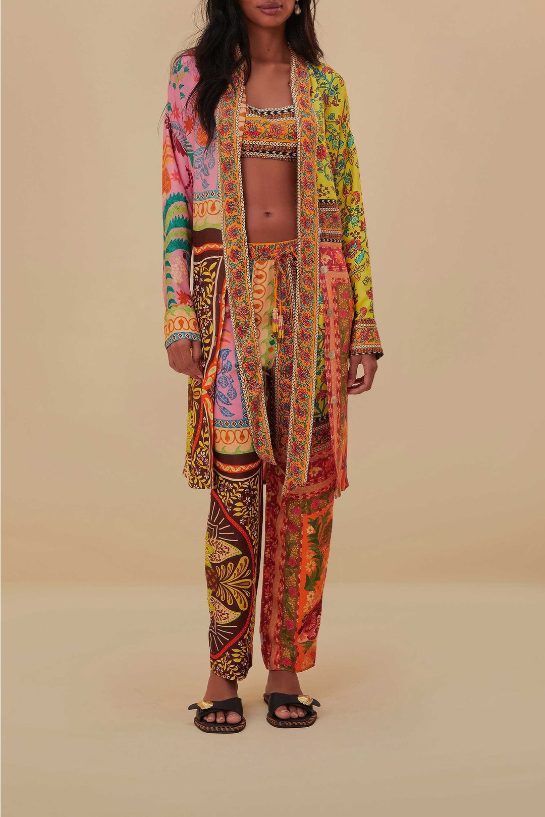 DJV_Scarves Multicolor Pantalons - Scarves Multicolor