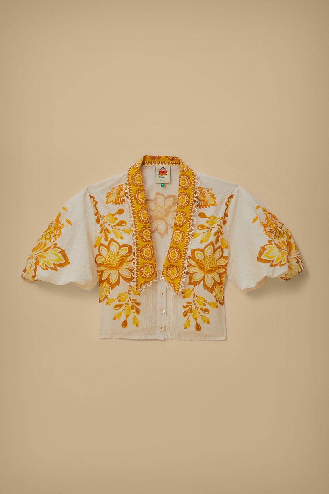 DJV_Floral Off White Chemises & Blouses - Floral Off White