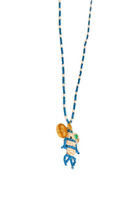 MEDIA OFF LINE_Collar Patua Praiano - Blue