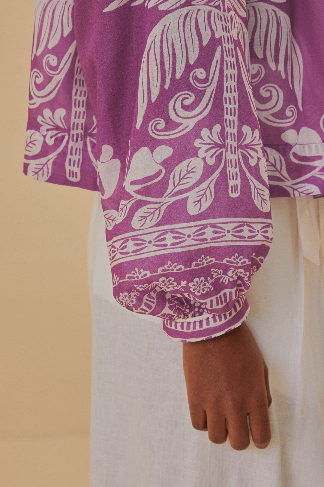 DJV_Sweet Garden Lilac Chemises & Blouses - Sweet Garden Lilac