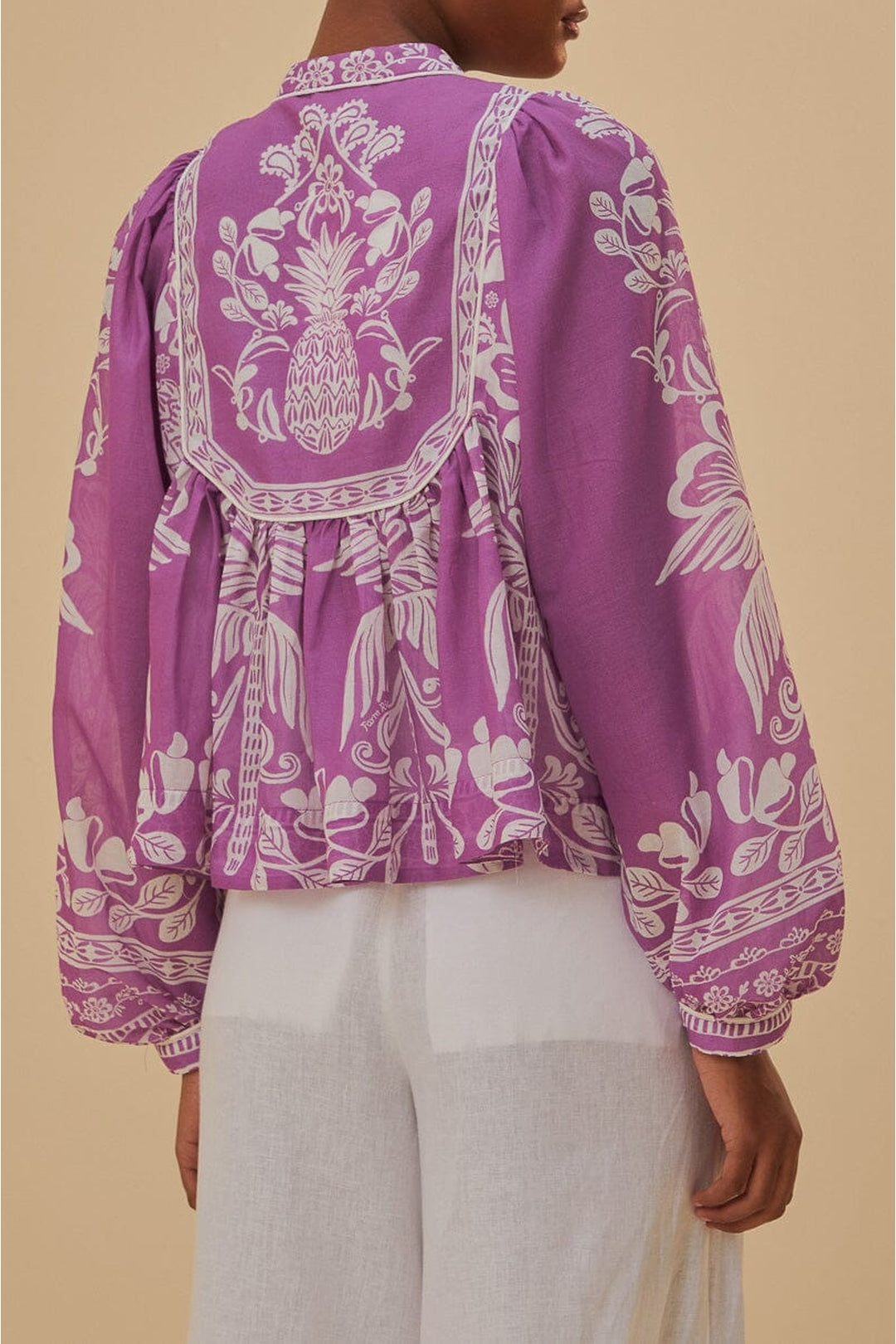 DJV_Sweet Garden Lilac Chemises & Blouses - Sweet Garden Lilac