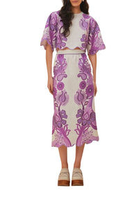 DJV_Color Festival Cream Chemises & Blouses - Color Festival Cream