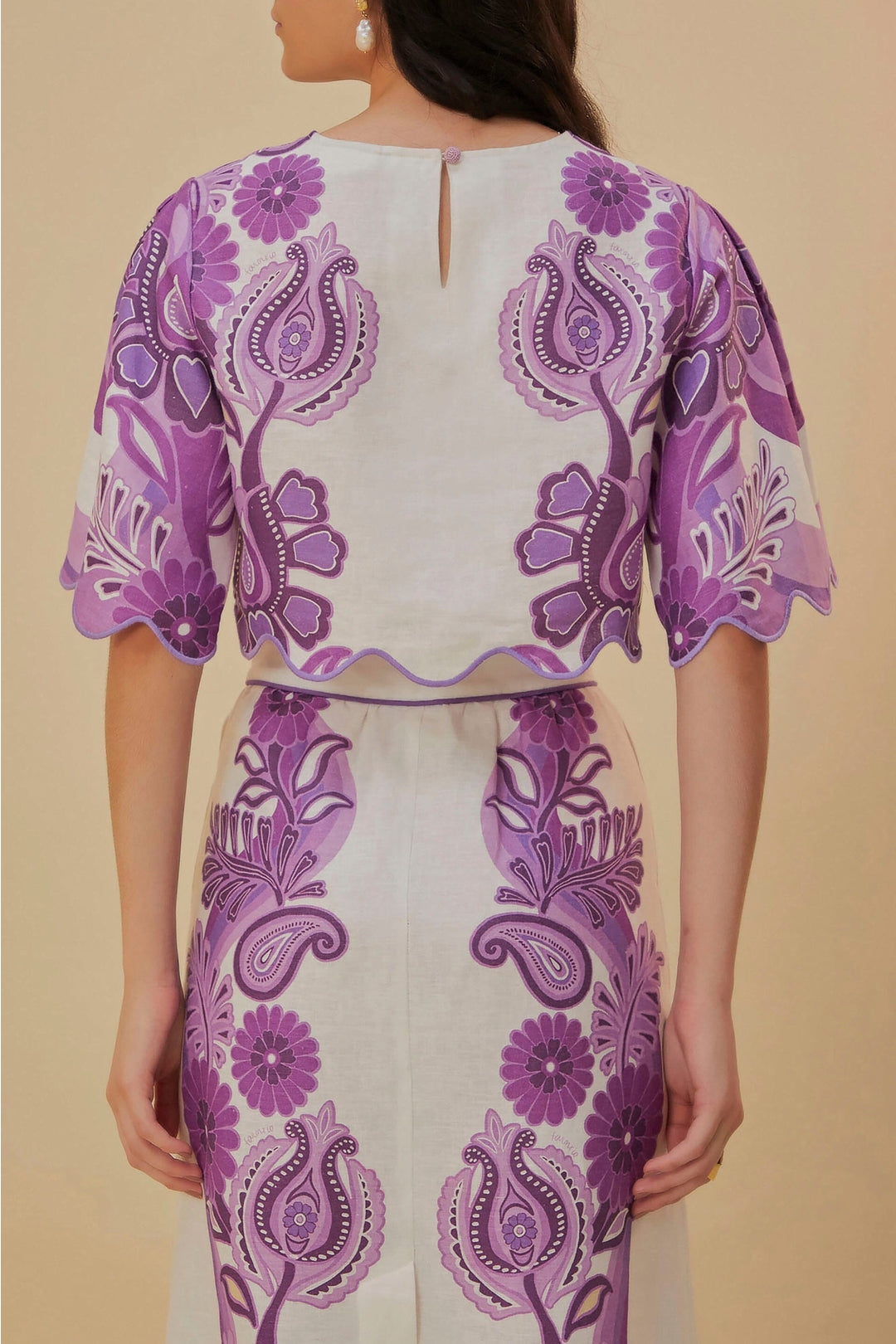 DJV_Color Festival Cream Chemises & Blouses - Color Festival Cream