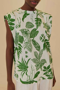 T-shirt Forest Soul en coton - Vert