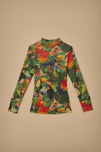 NEW_Bird Leaves Sand Chemises & Blouses - Bird Leaves Sand