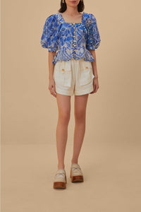 DJV_Off White Jupes & Shorts - Off White