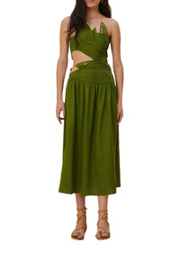DJV_Green Robes midi - Green